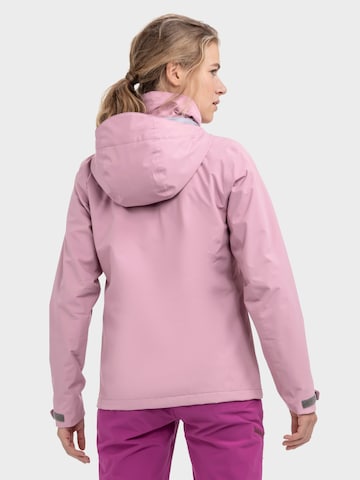 Schöffel Outdoorjas 'Gmund' in Roze