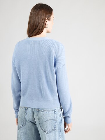 VERO MODA Gebreid vest 'VMNew Lexsun' in Blauw