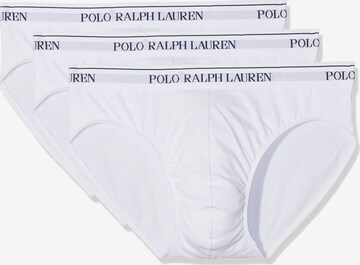 Slip Polo Ralph Lauren en blanc : devant