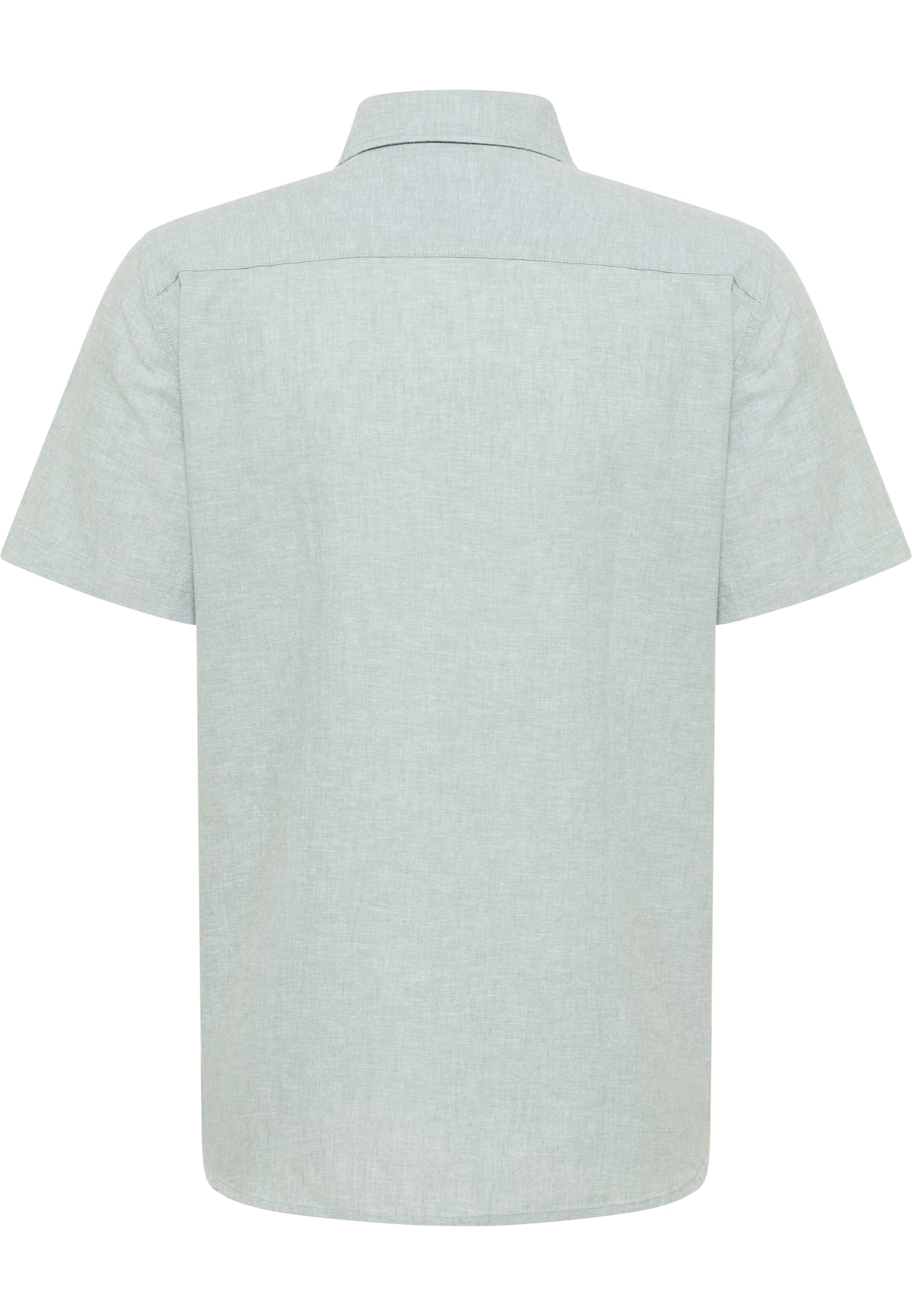 MUSTANG Comfort fit Button Up Shirt 'Berkeley' in Blue