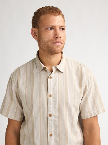 PETROL INDUSTRIES MEN Regular Fit Hemd‌‌‌‌‌‌‌‌‌ in Beige