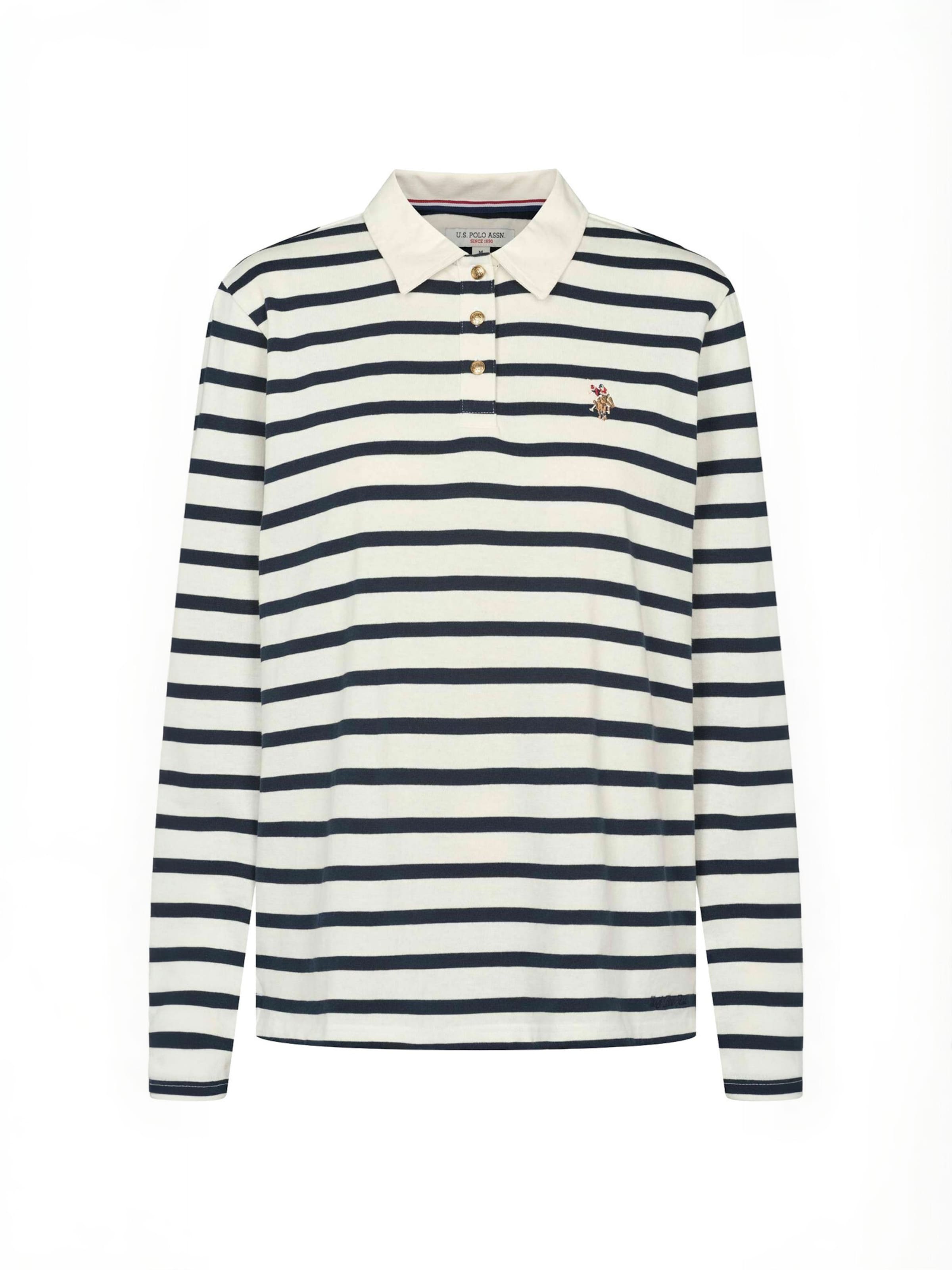 U.S. POLO ASSN. Shirt ' UWLesley ' in Wit: voorkant
