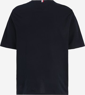 Tommy Hilfiger Big & Tall - Camiseta en azul