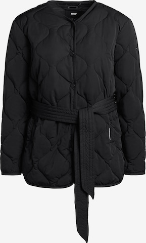 khujo Winter Jacket 'Yuna' in Black: front