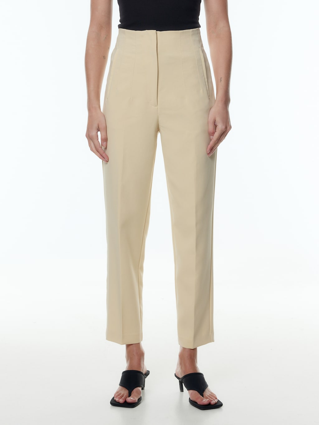 Pantalon à plis 'Charlotta'