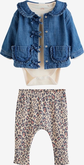 Rinkinys iš Next, spalva – gelsvai pilka spalva / tamsiai (džinso) mėlyna / antracito spalva / oranžinė, Prekių apžvalga