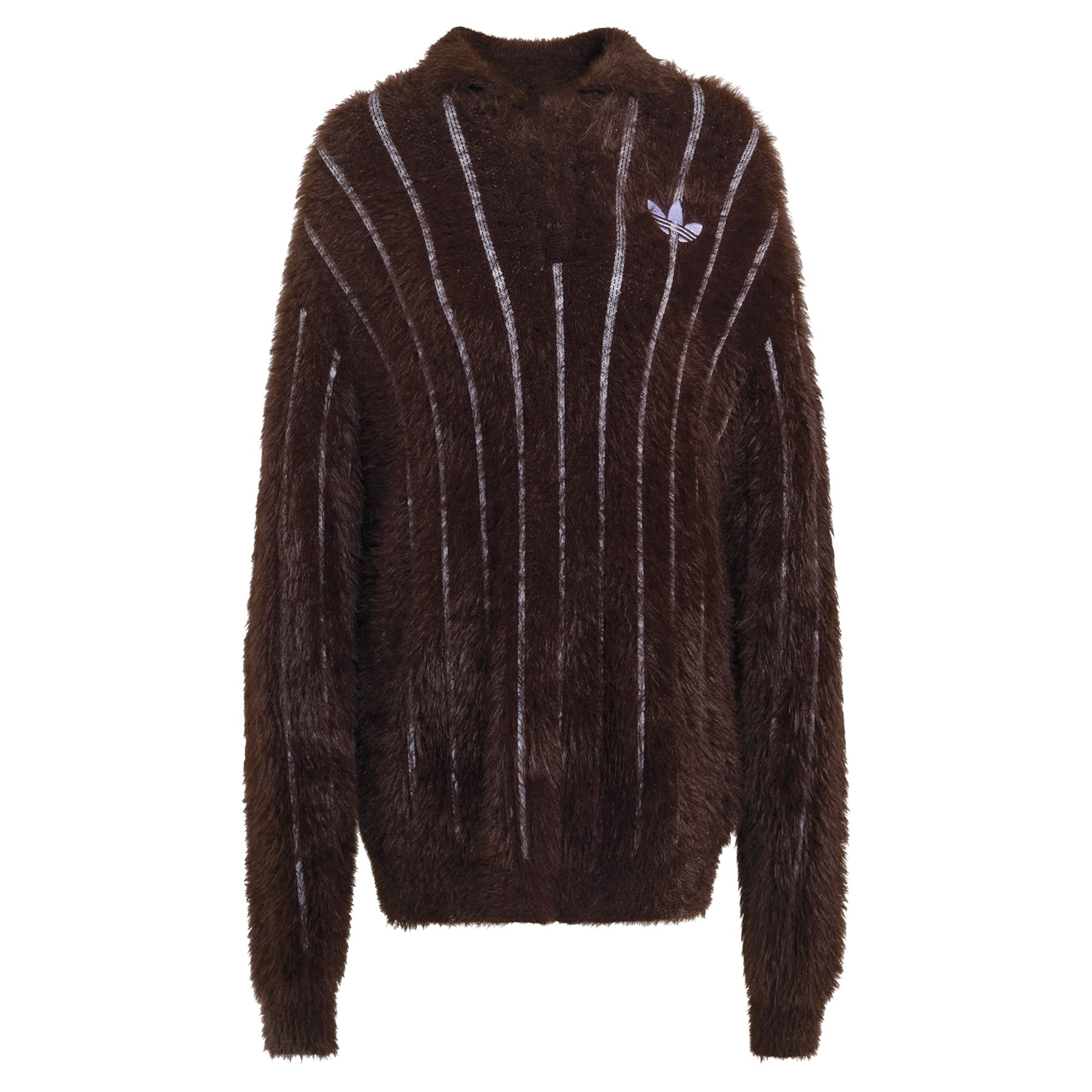 ADIDAS ORIGINALS Sweater in Brown: front
