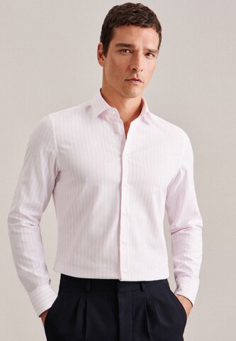 SEIDENSTICKER Regular fit Business Shirt in Pink