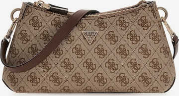 GUESS Umhängetasche in Braun: Vorderseite