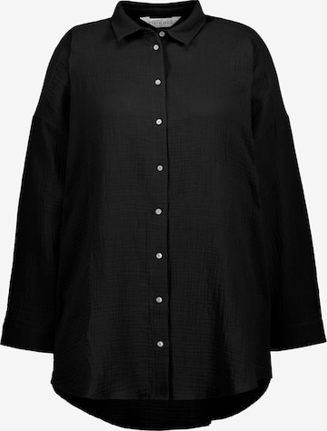 Studio Untold Blouse in Zwart: voorkant