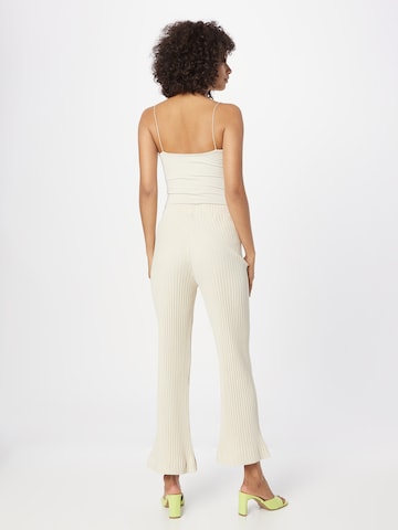 Rotholz Flared Trousers in Beige