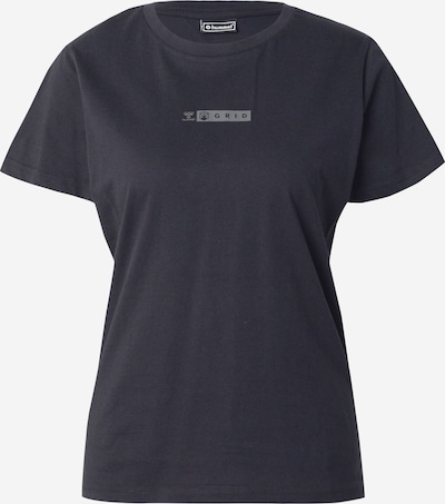 Hummel Toiminnallinen paita 'Offgrid' värissä tummanharmaa / musta / valkoinen, Tuotenäkymä