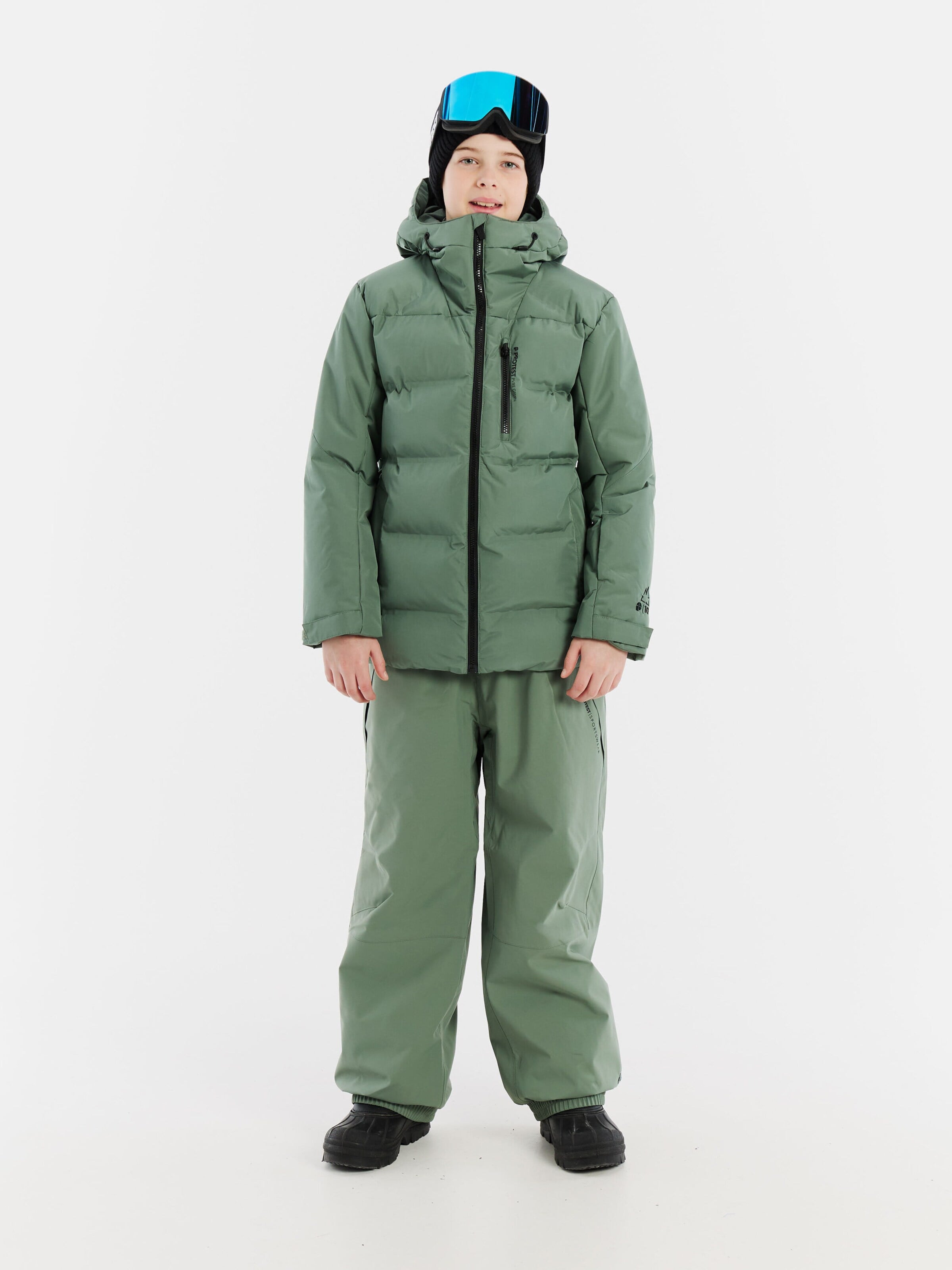 PROTEST Sports jacket 'PRTTumber JR' in Green