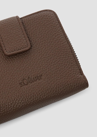 s.Oliver Wallet in Brown