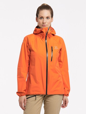 Haglöfs Outdoor Jacket 'L.I.M' in Orange: front