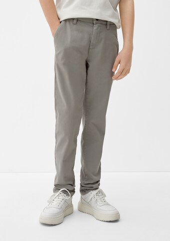 Coupe slim Pantalon s.Oliver en gris : devant