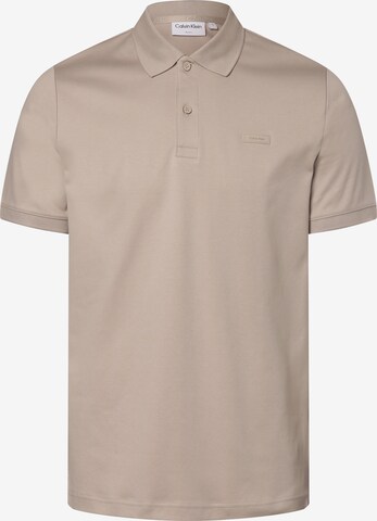 Calvin Klein Shirt in Beige: front