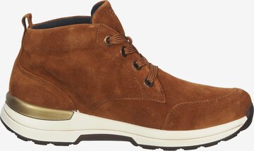 ARA Lace-Up Ankle Boots in Brown