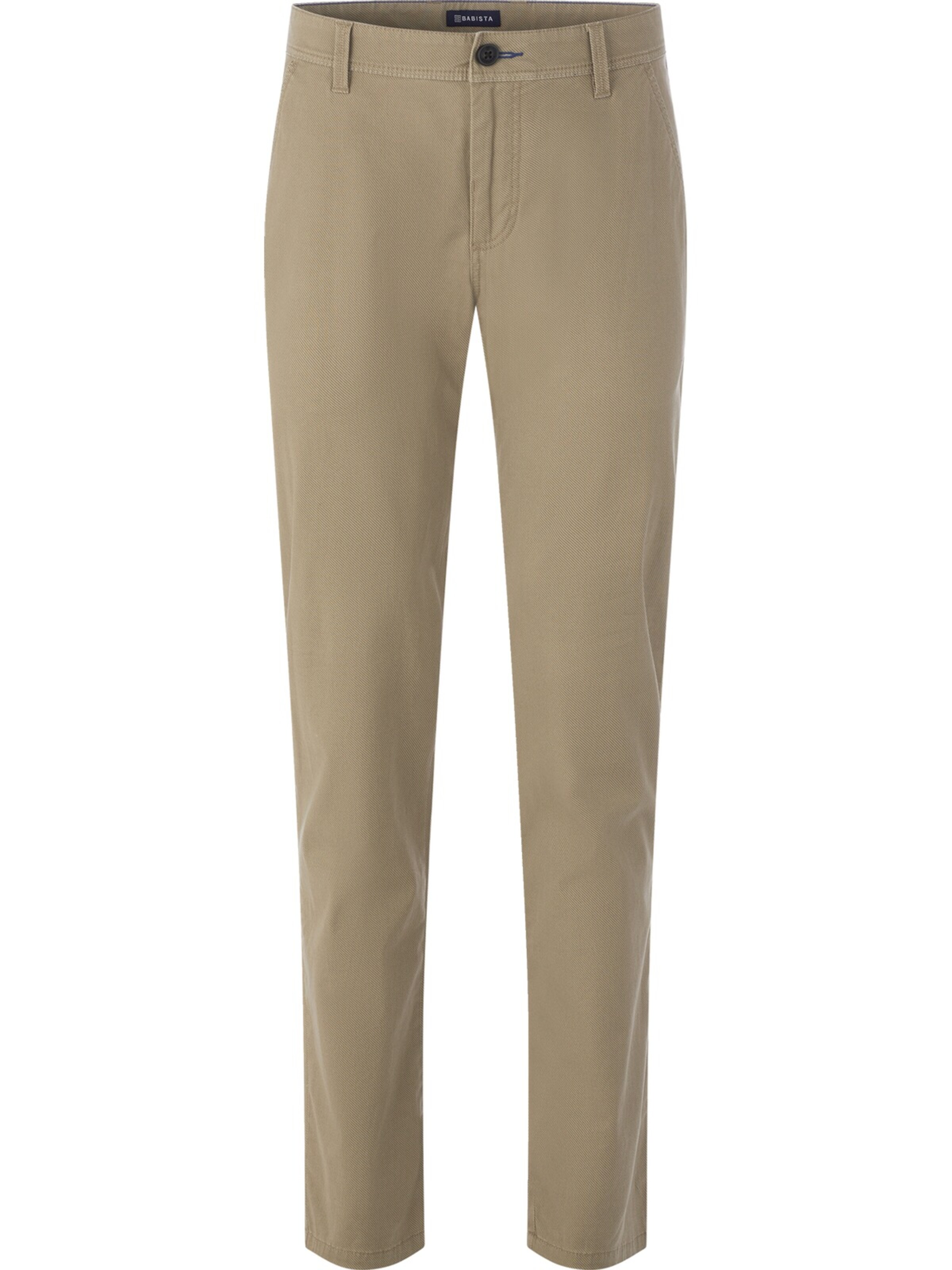 BABISTA Regular Pants ' Tancredo ' in Beige: front