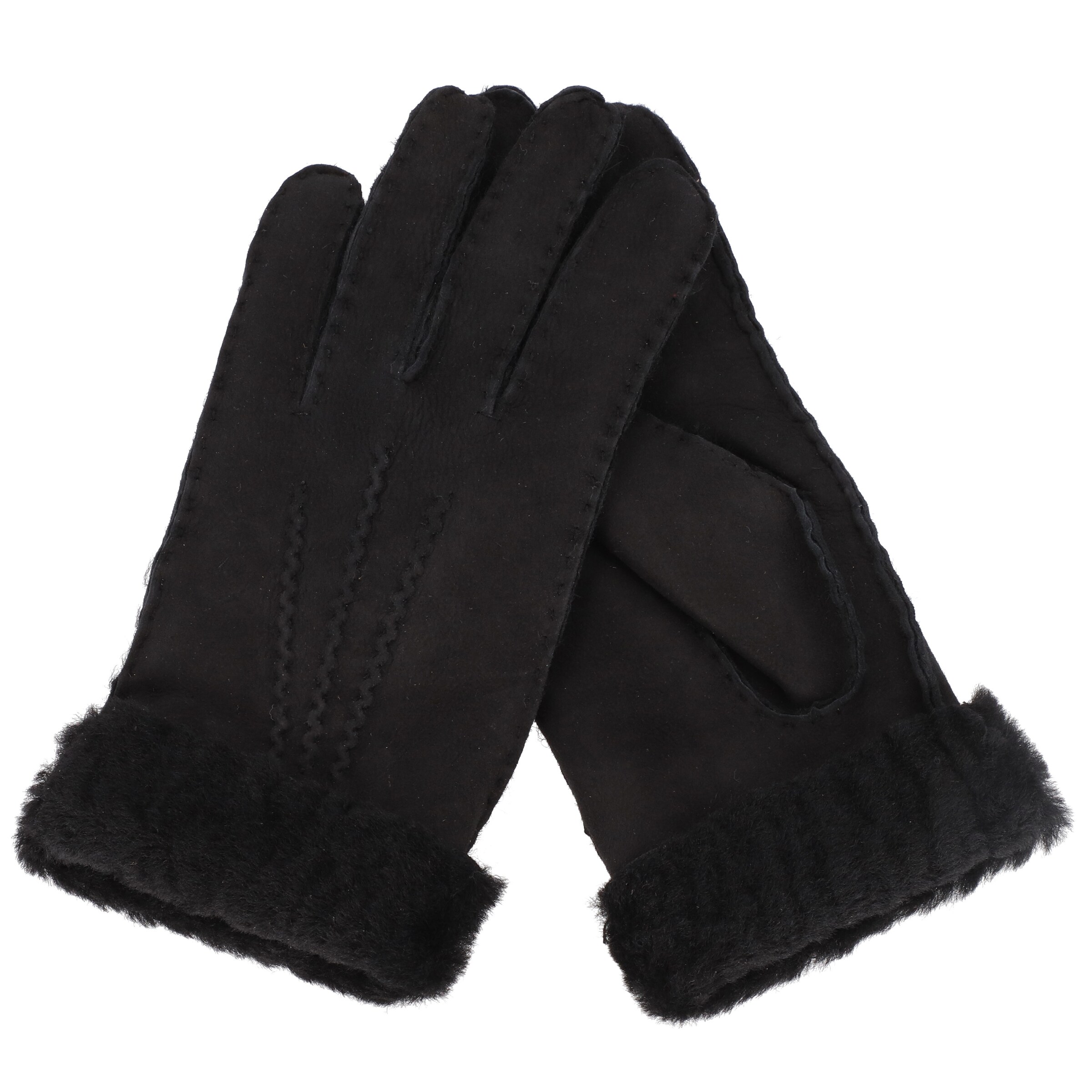 KESSLER Full finger gloves 'Ilvy' in Black