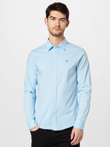 SCOTCH & SODA - Slim Fit Camisa em azul: frente