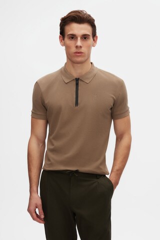 T-Shirt D’S Damat en marron : devant