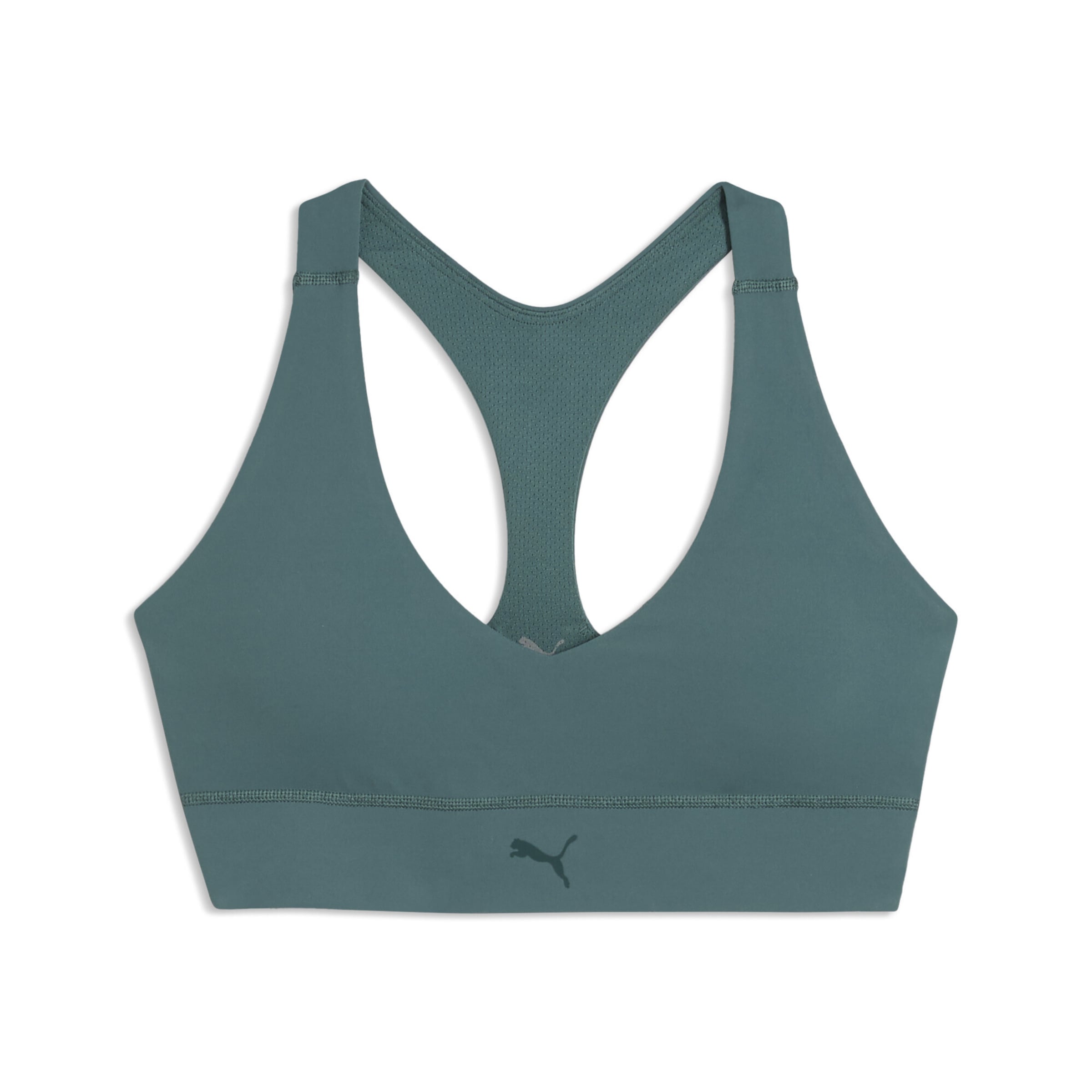 PUMA Sports bra 'Shapeluxe' in Green: front