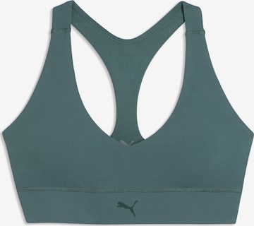 Soutien-gorge de sport 'Shapeluxe' PUMA en vert : devant