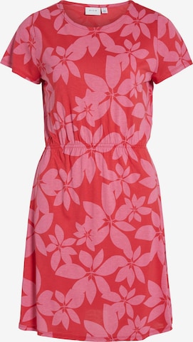 VILA Letní šaty 'KAMI' – červená: přední strana