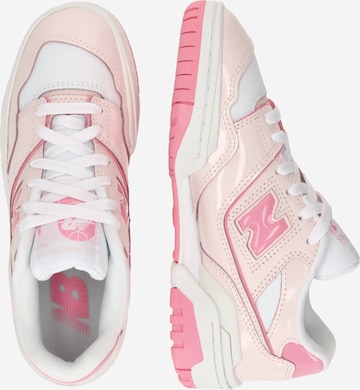 Sneaker '550' di new balance in rosa