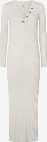 Pepe Jeans Knit dress 'Izabel' in White: front