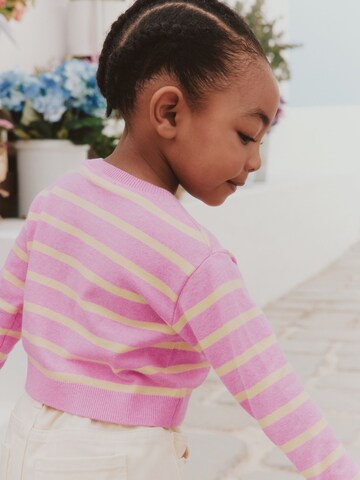 Next Gebreid vest in Roze