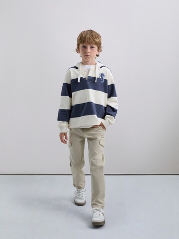 Bluză de molton ' ' de la Scalpers pe albastru: față