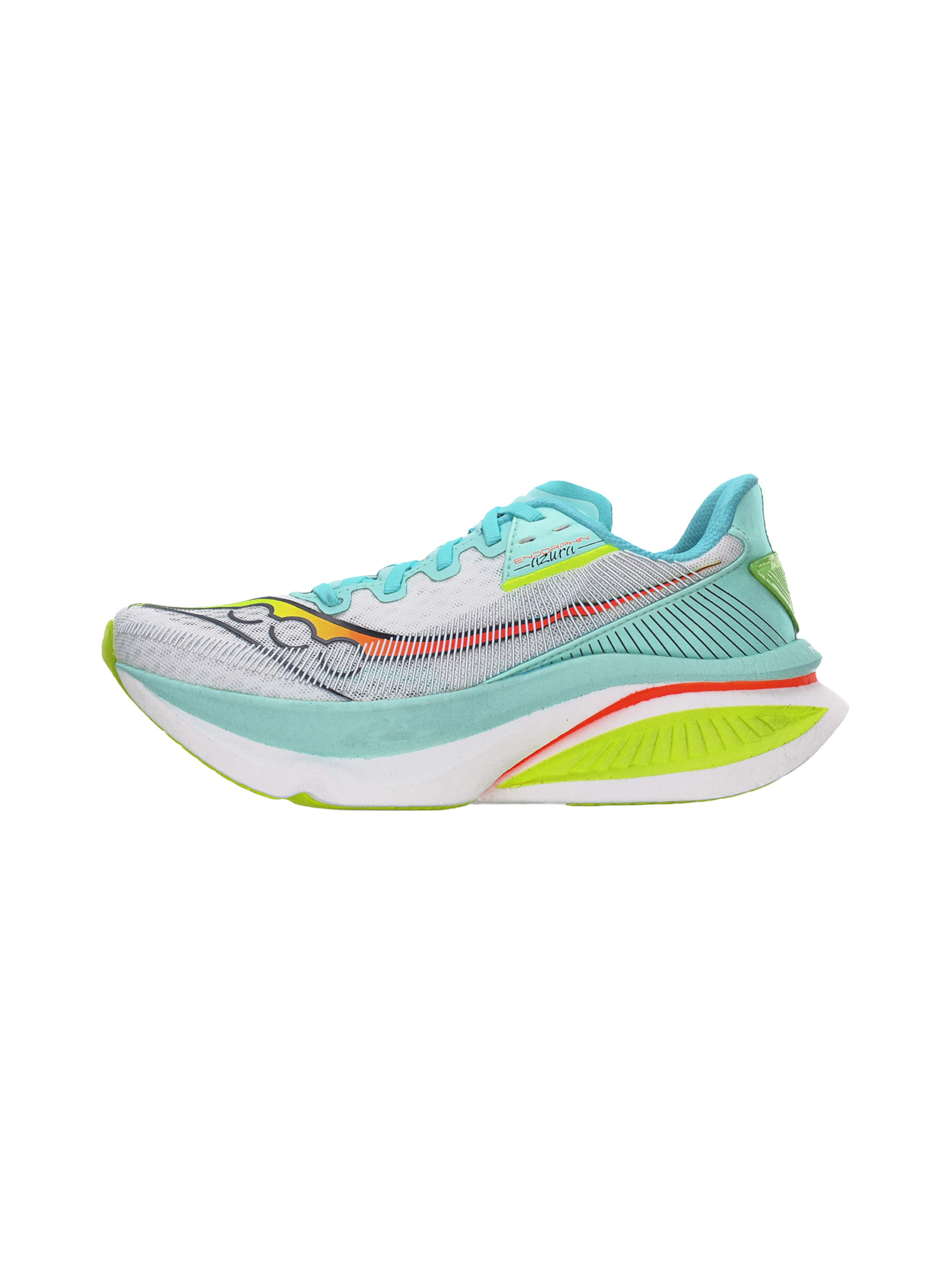 Chaussure de course 'ENDORPHIN AZURA' saucony en blanc : devant