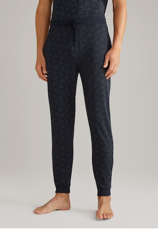 JOOP! Tapered Broek in Blauw: voorkant