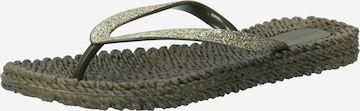 ILSE JACOBSEN T-Bar Sandals 'Cheerful 01' in Grey: front