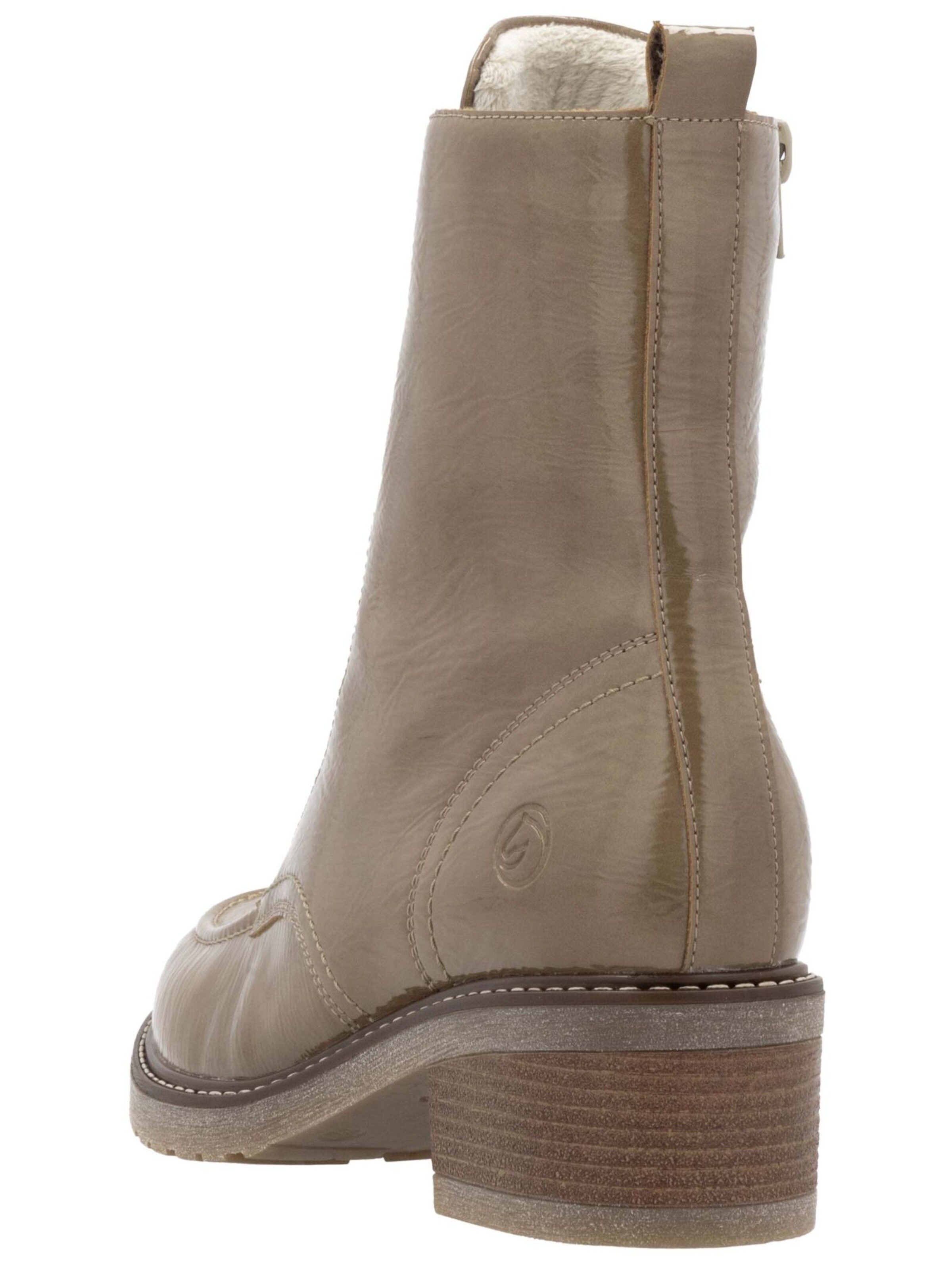 REMONTE Lace-Up Ankle Boots in Brown