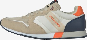 JACK & JONES Sneakers laag 'Arrow' in Beige: voorkant