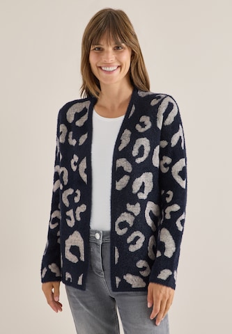 CECIL Knit Cardigan in Beige: front