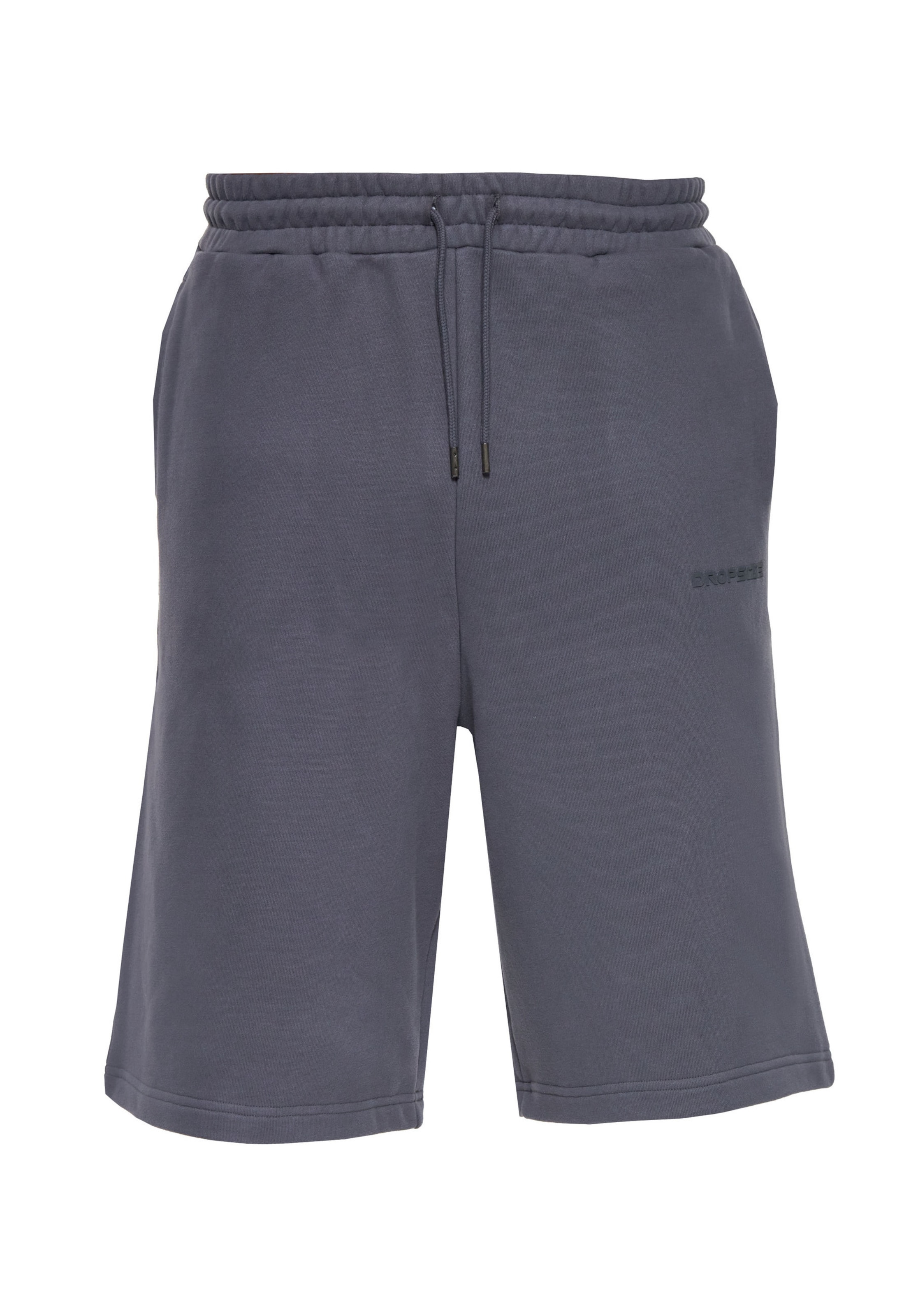 Dropsize Shorts in Grau: Vorderseite