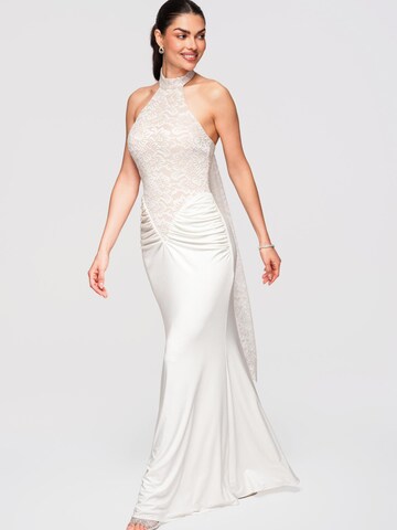 Ombre Abendkleid‌‌‌‌‌‌‌‌‌ in Beige