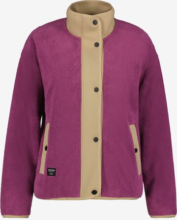 Veste en polaire fonctionnelle 'ABBOTT' ICEPEAK en violet : devant