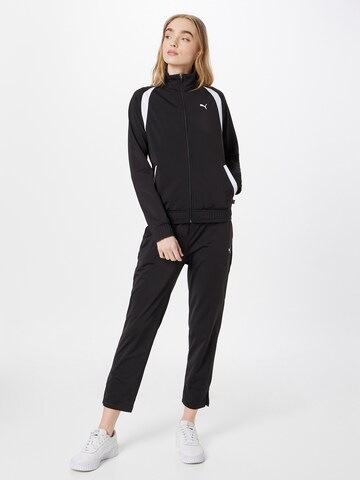 PUMA Tracksuit in Black: front