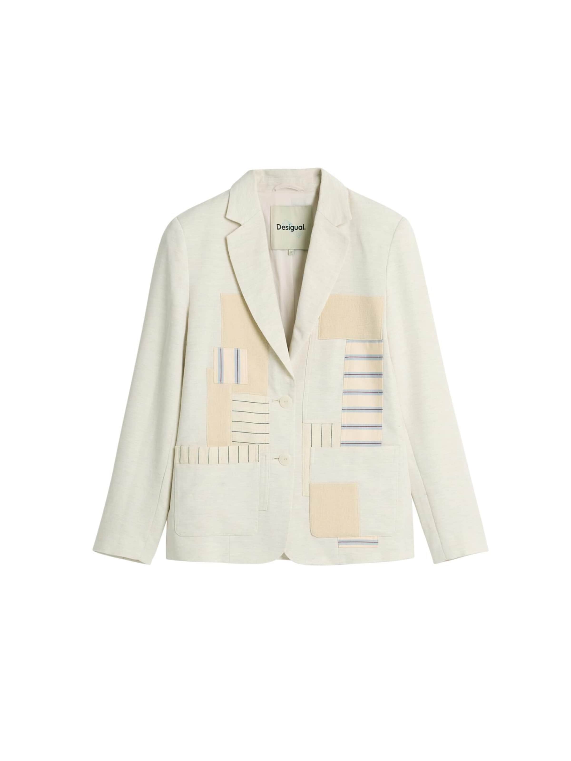 Desigual Blejzer - Biela: predná strana