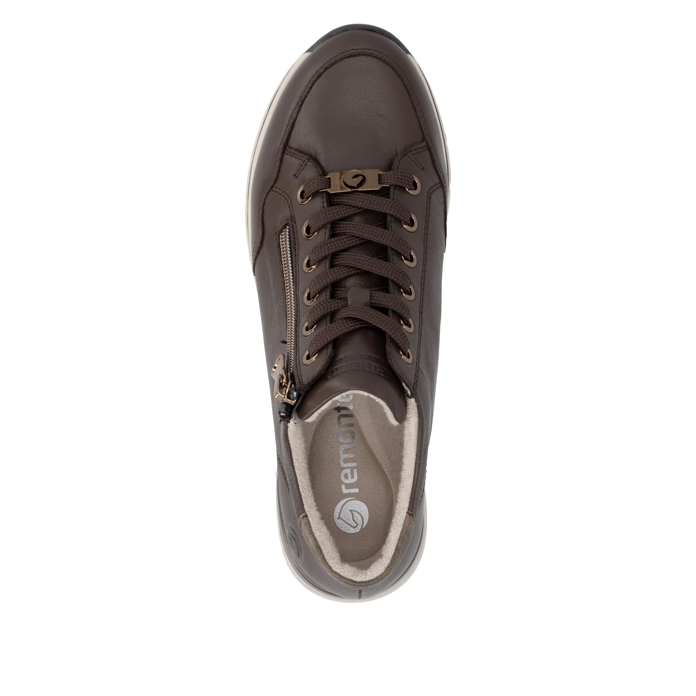 Chaussure de sport à lacets REMONTE en marron