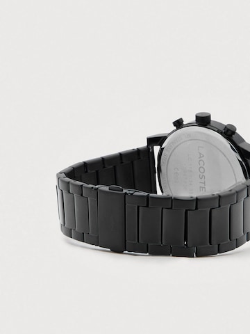 LACOSTE Uhr 'Replay' in Schwarz