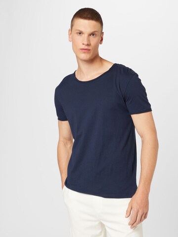 Key Largo Shirt 'FREEZE' in Blauw: voorkant