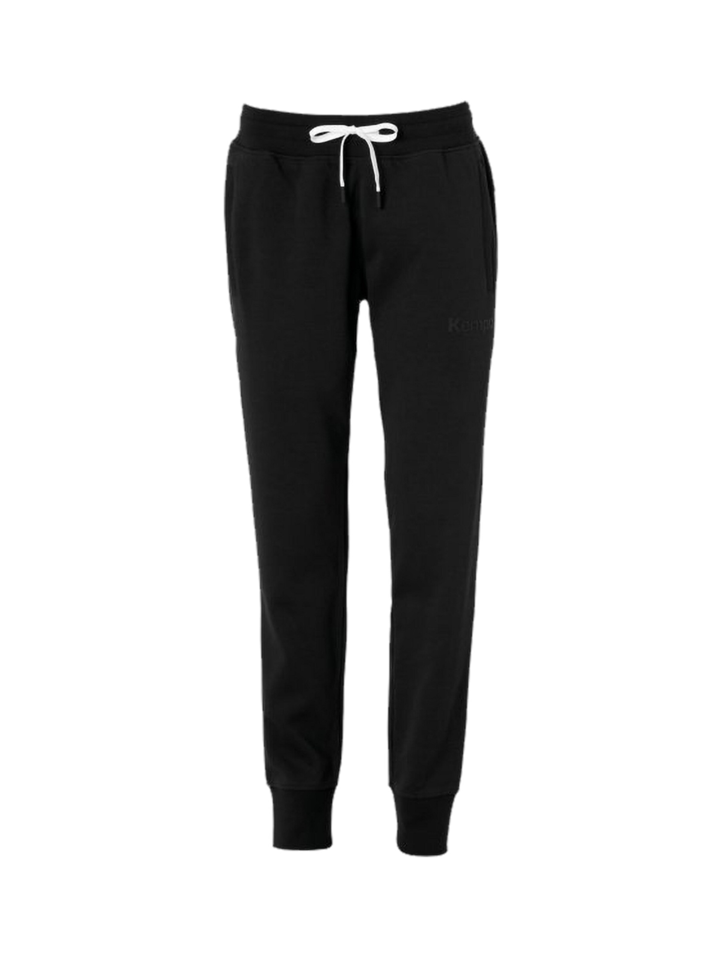 KEMPA Tapered Sporthose in Schwarz: Vorderseite