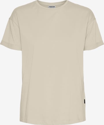 T-shirt 'BRANDY' Noisy may en beige : devant