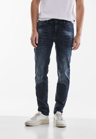 Street One MEN Regular Jeans in Blue: front